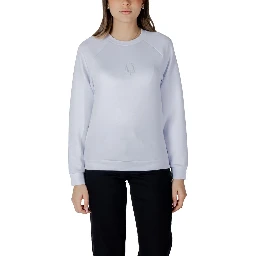 White Viscose Sweatshirt