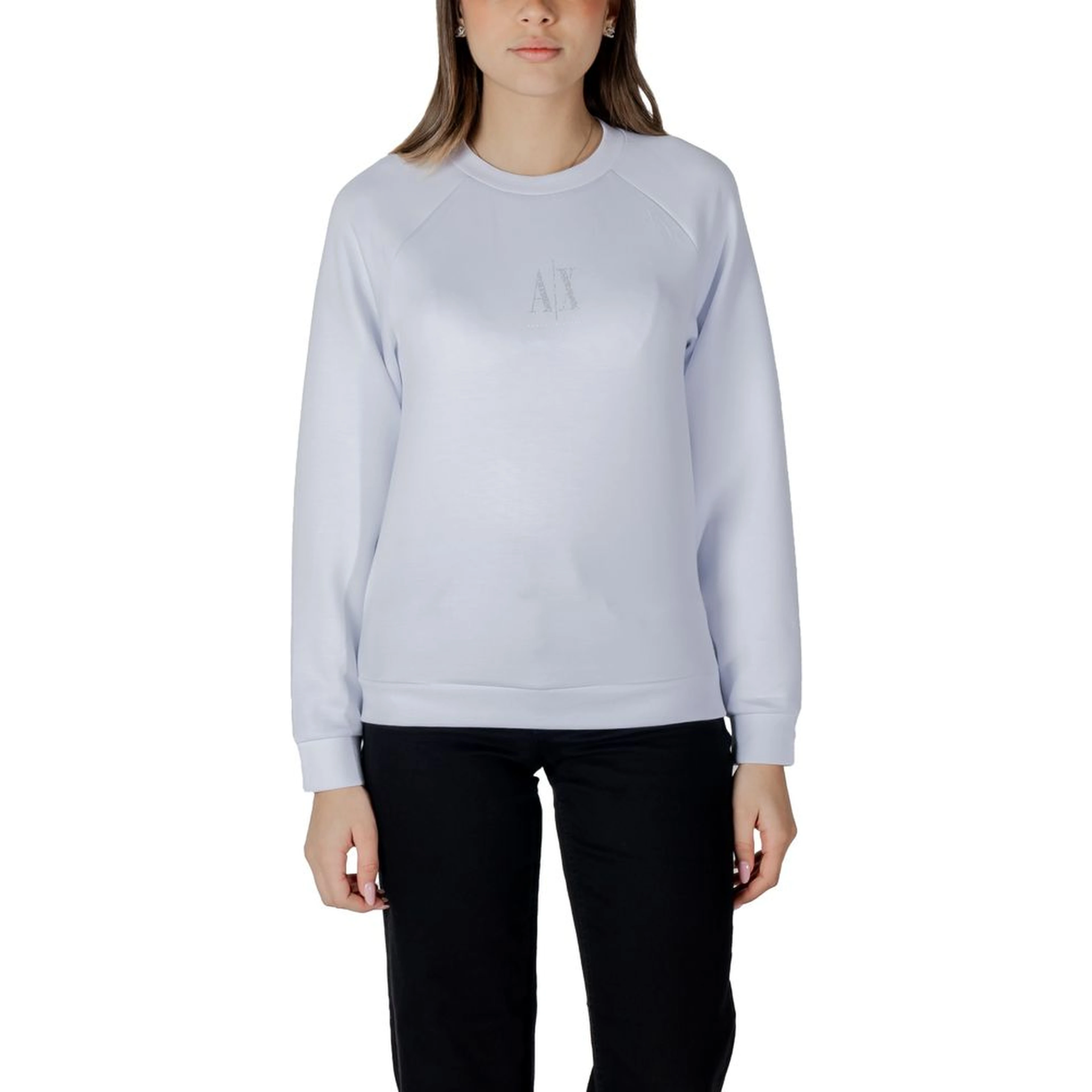 White Viscose Sweatshirt