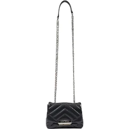 Black Polyester Handbag