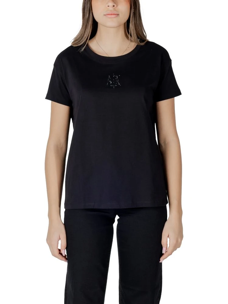 Black Cotton T-Shirt