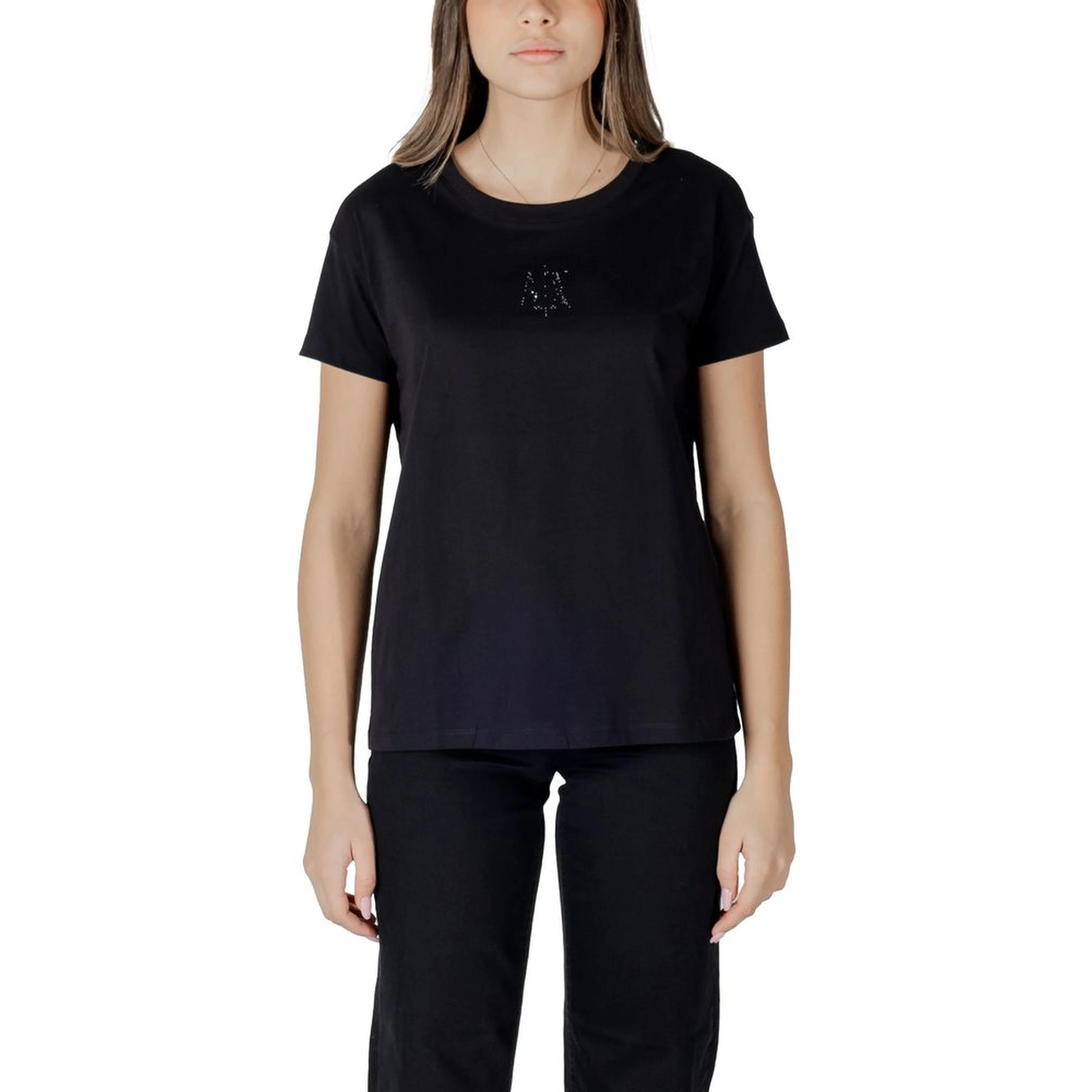 Black Cotton T-Shirt
