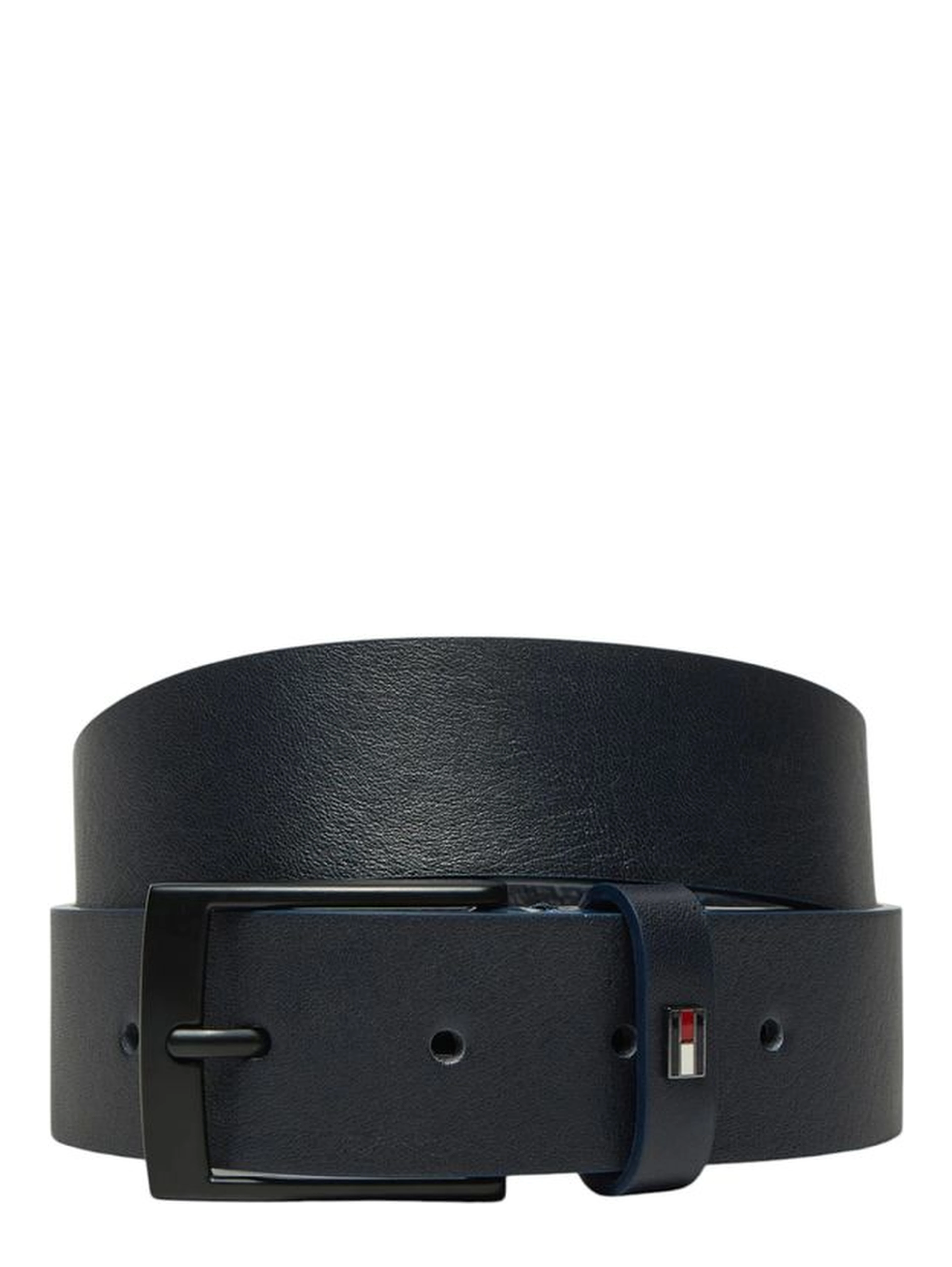 Blue Leather Regular Belt