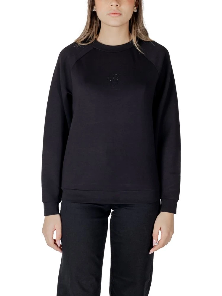 Black Viscose Sweatshirt