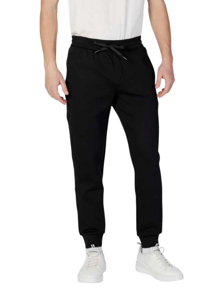 Black Cotton Joggers (Workout Pants)