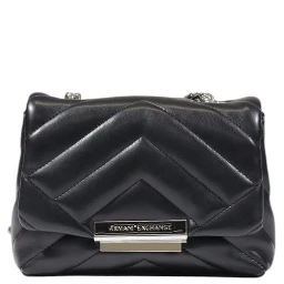 Black Polyester Handbag