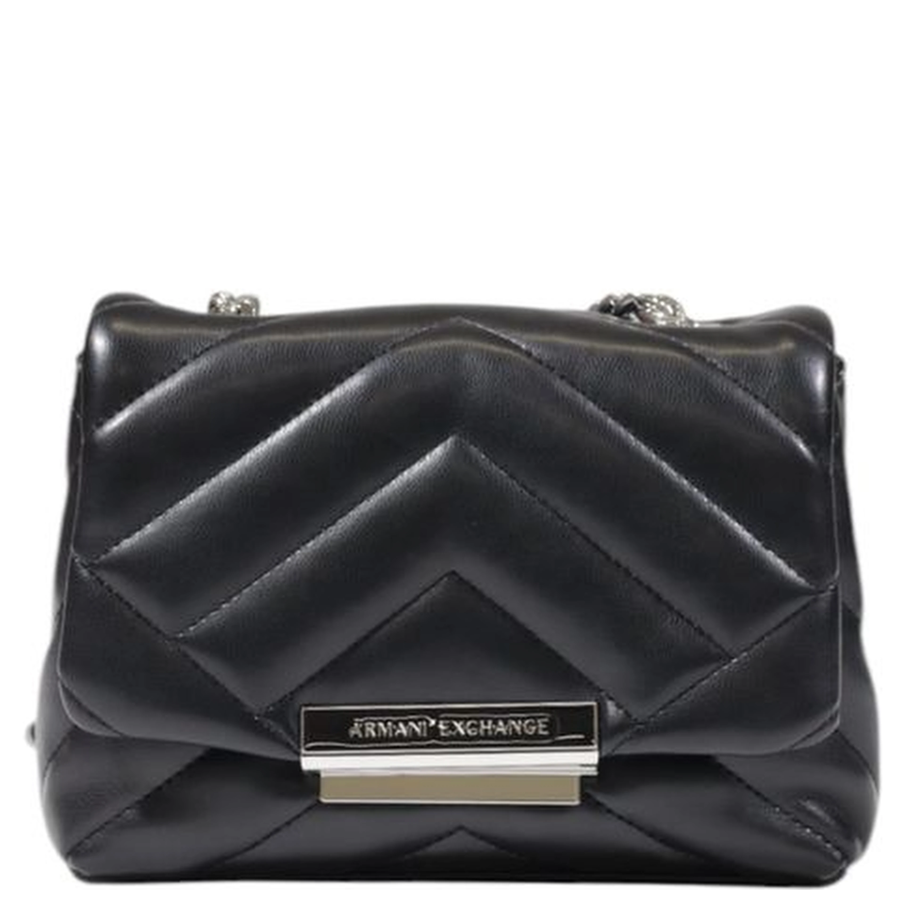 Black Polyester Handbag