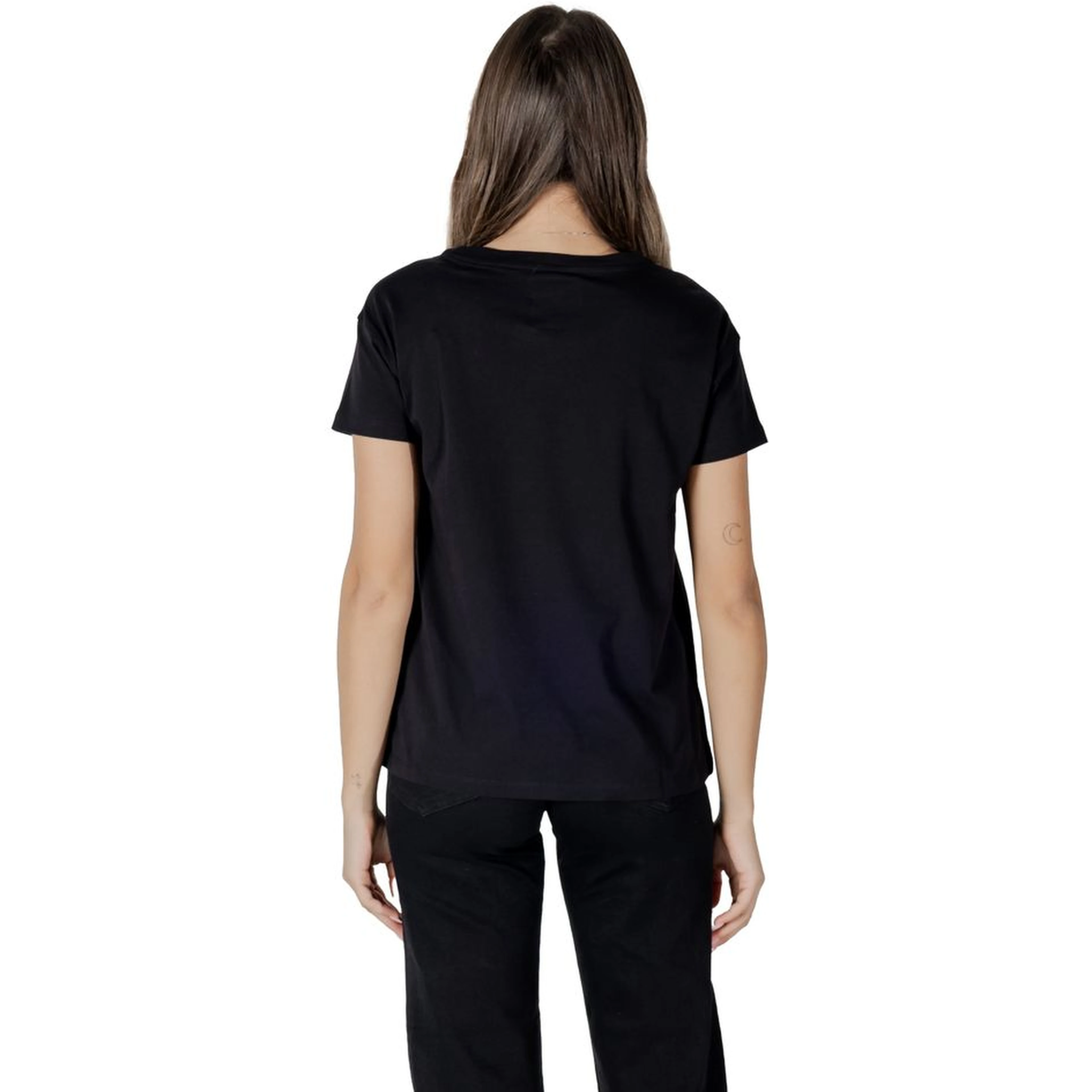 Black Cotton T-Shirt