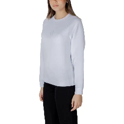White Viscose Sweatshirt