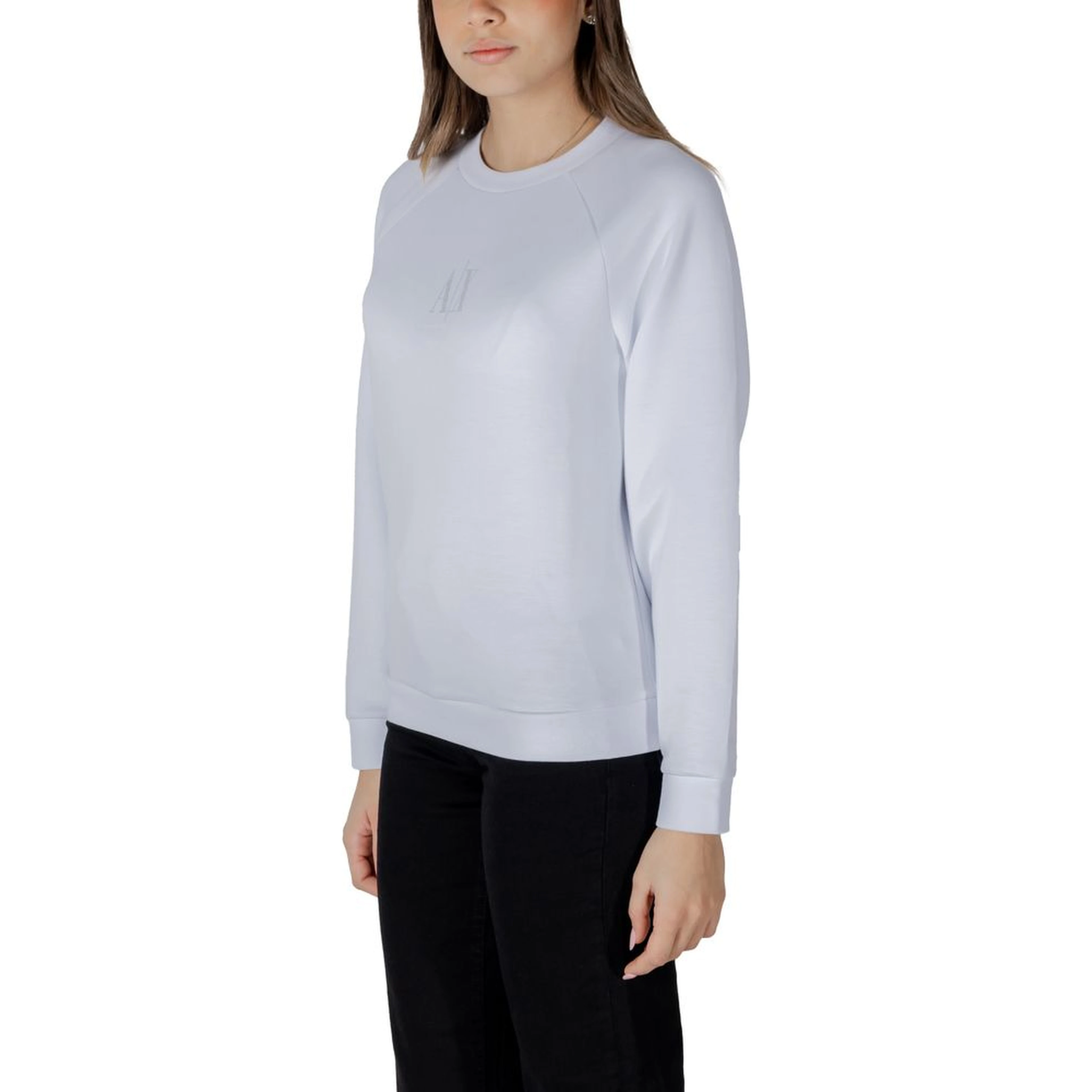White Viscose Sweatshirt