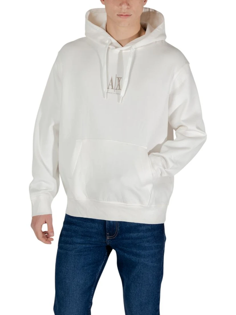 Cream Cotton Hoodie