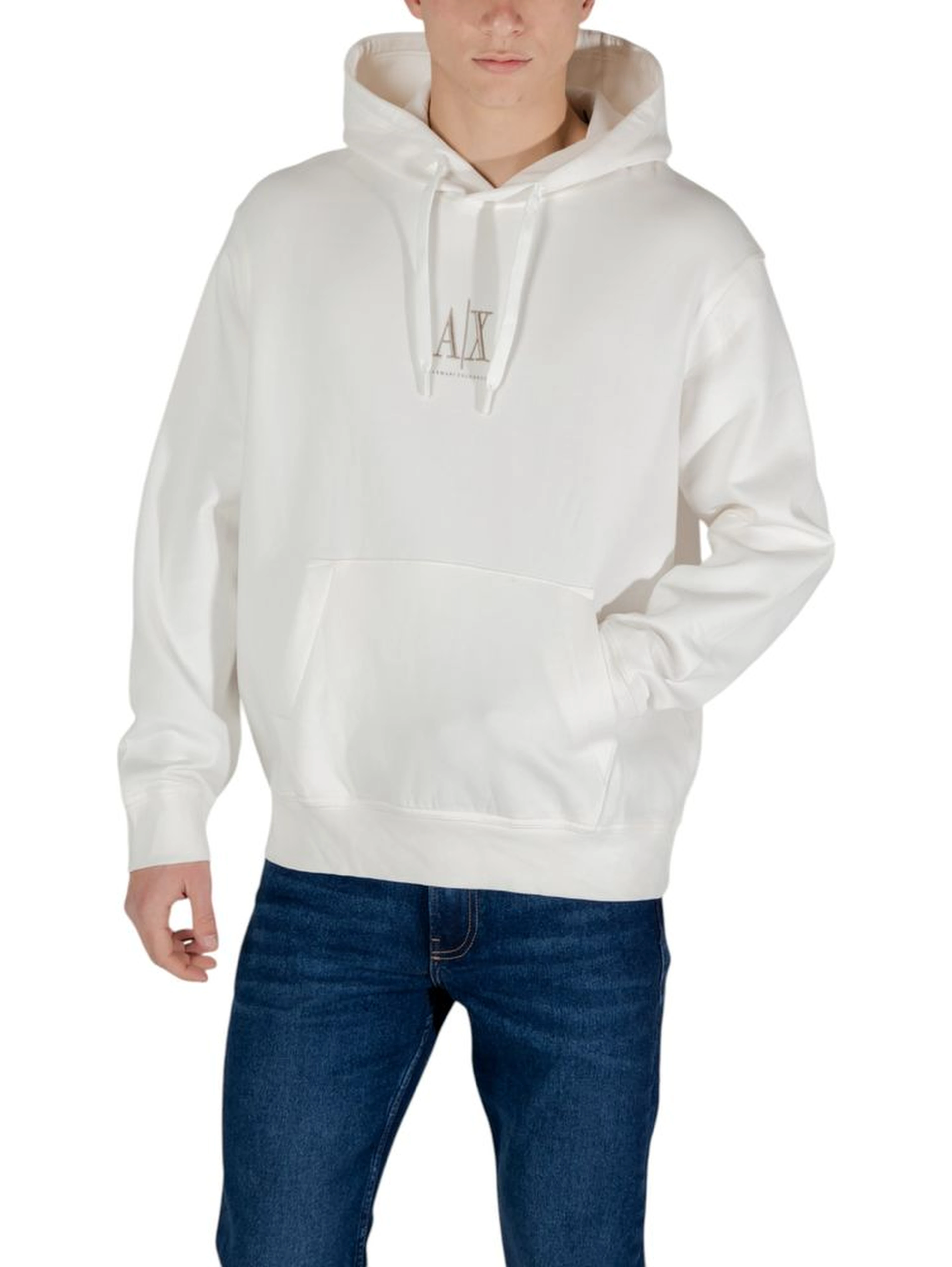 Cream Cotton Hoodie