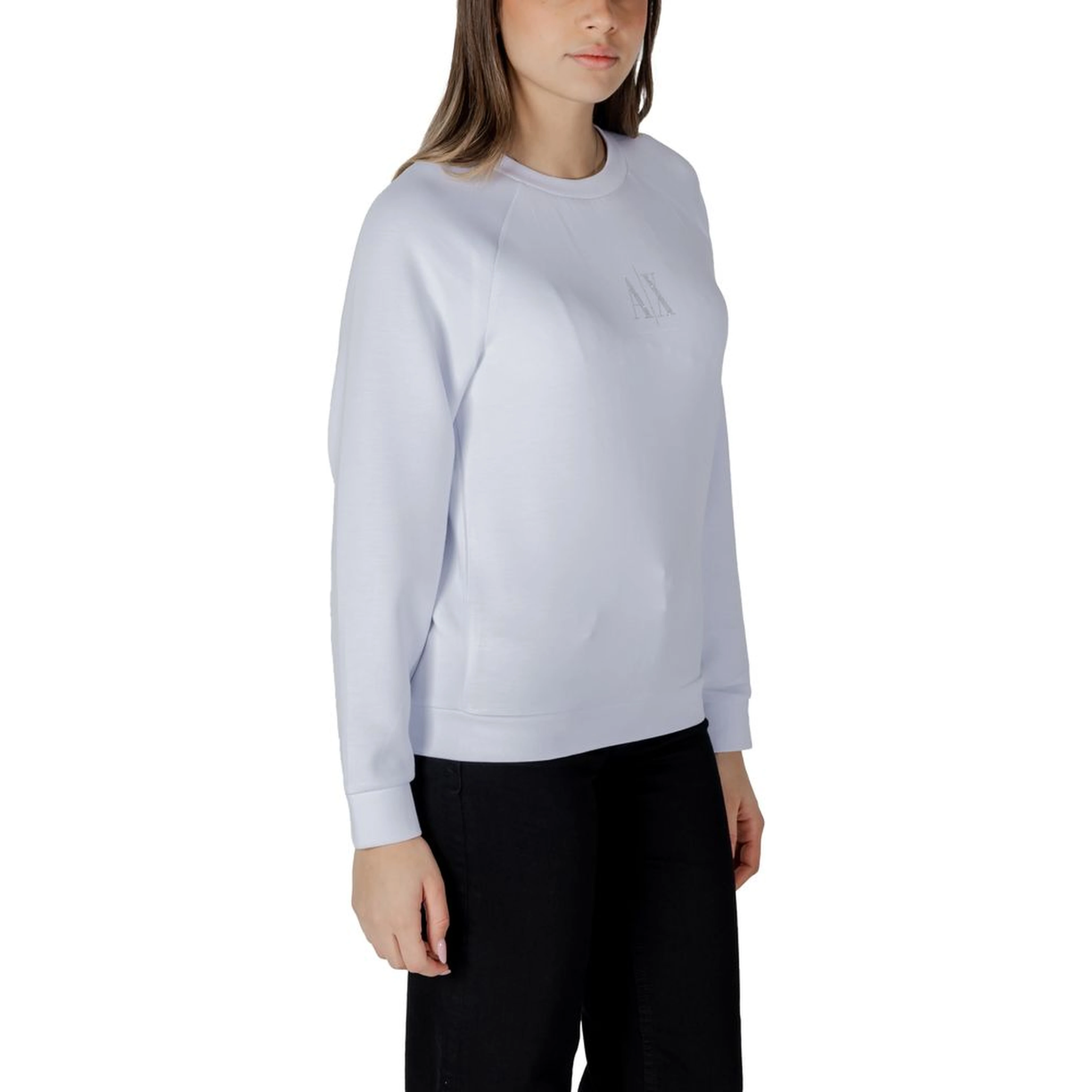 White Viscose Sweatshirt