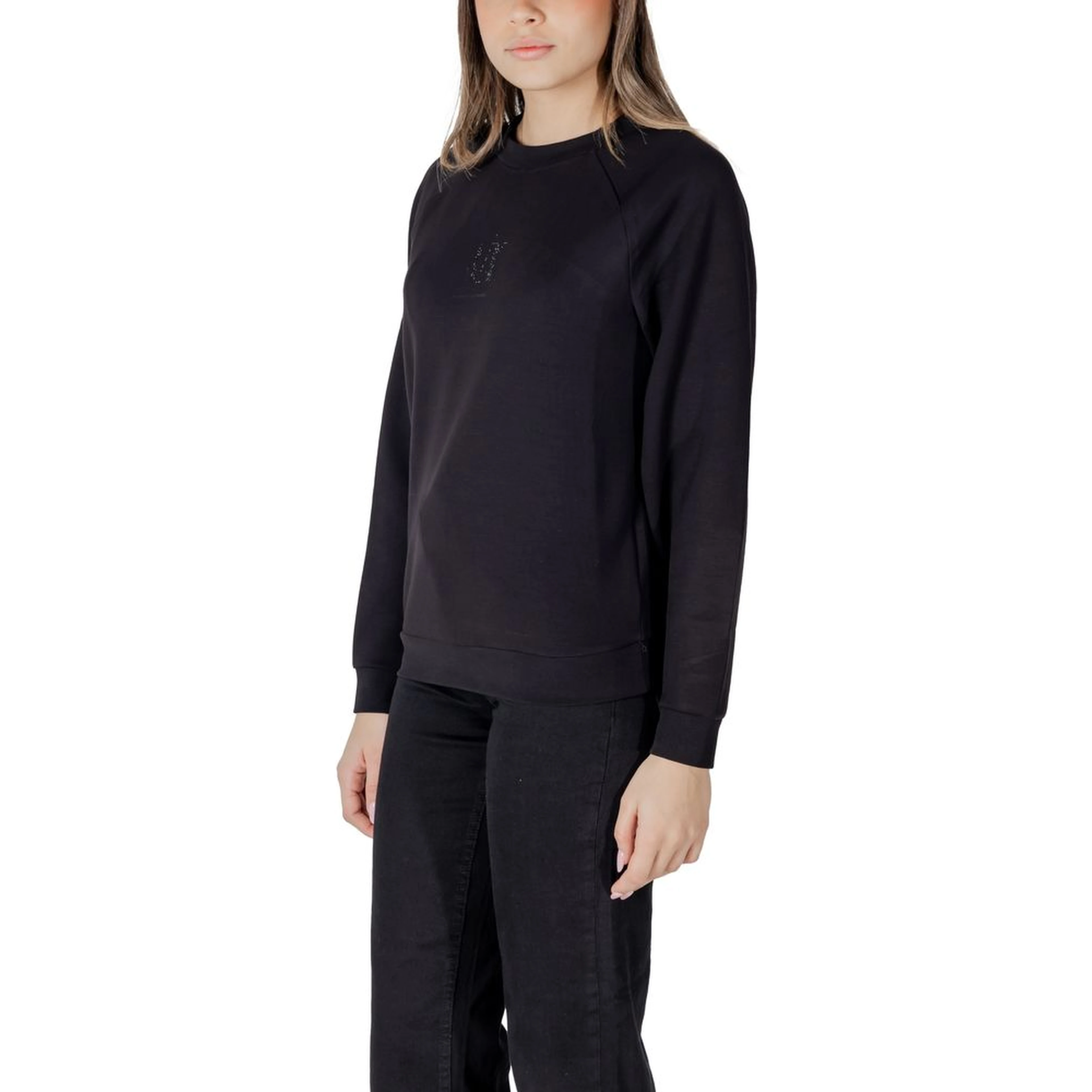 Black Viscose Sweatshirt