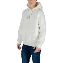 Cream Cotton Hoodie