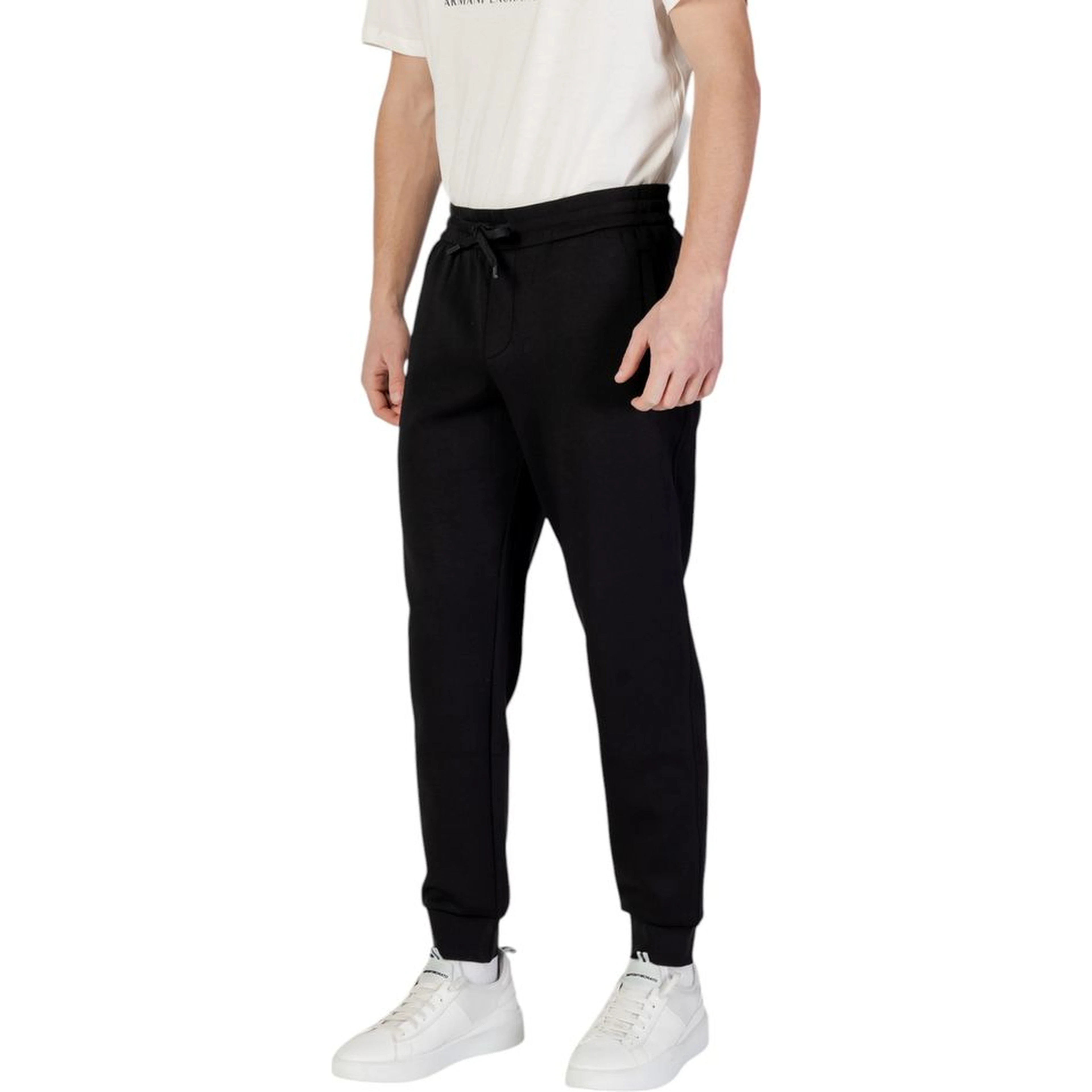 Black Cotton Joggers (Workout Pants)