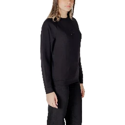 Black Viscose Sweatshirt