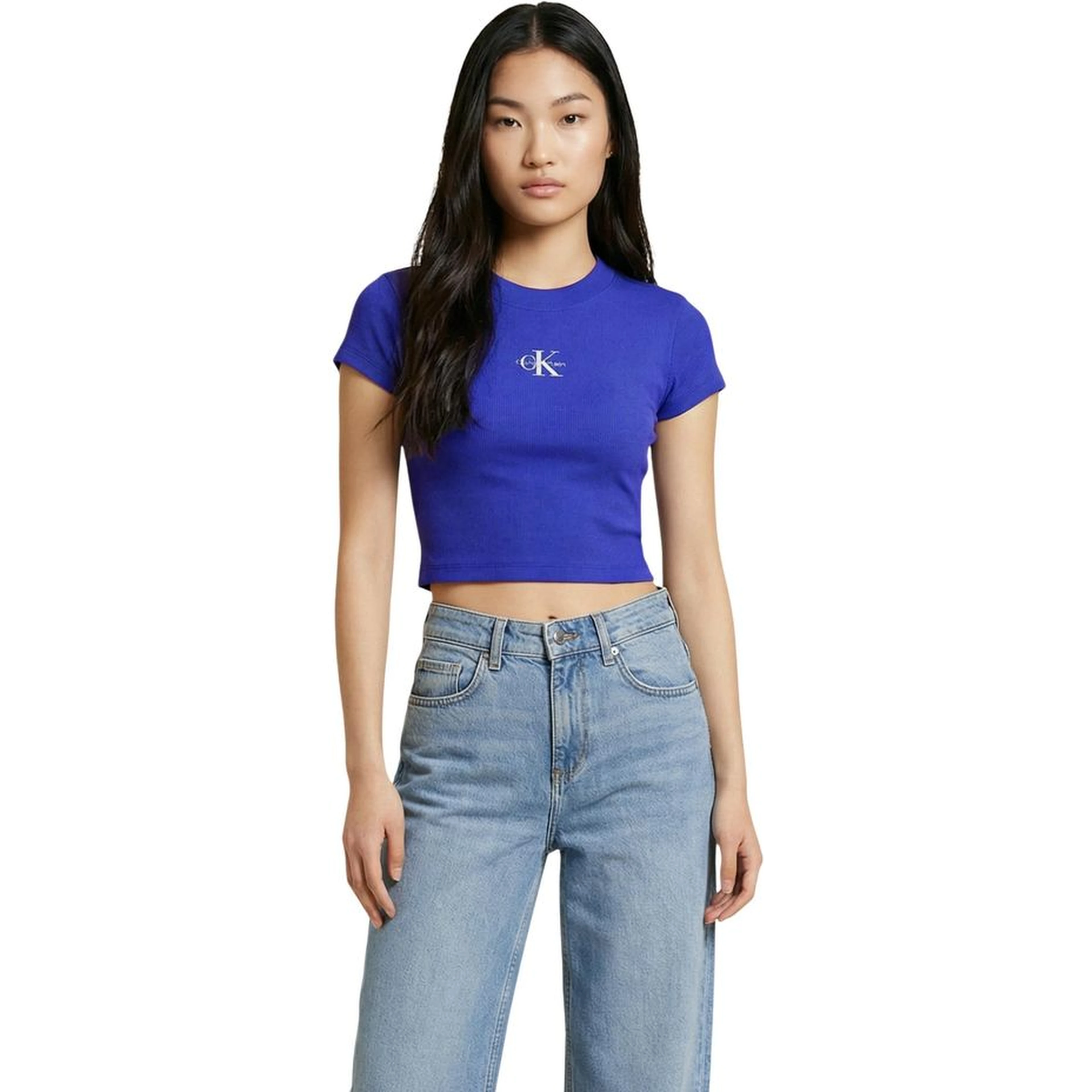 Blue Cotton T-Shirt