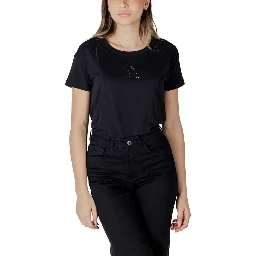 Black Cotton T-Shirt