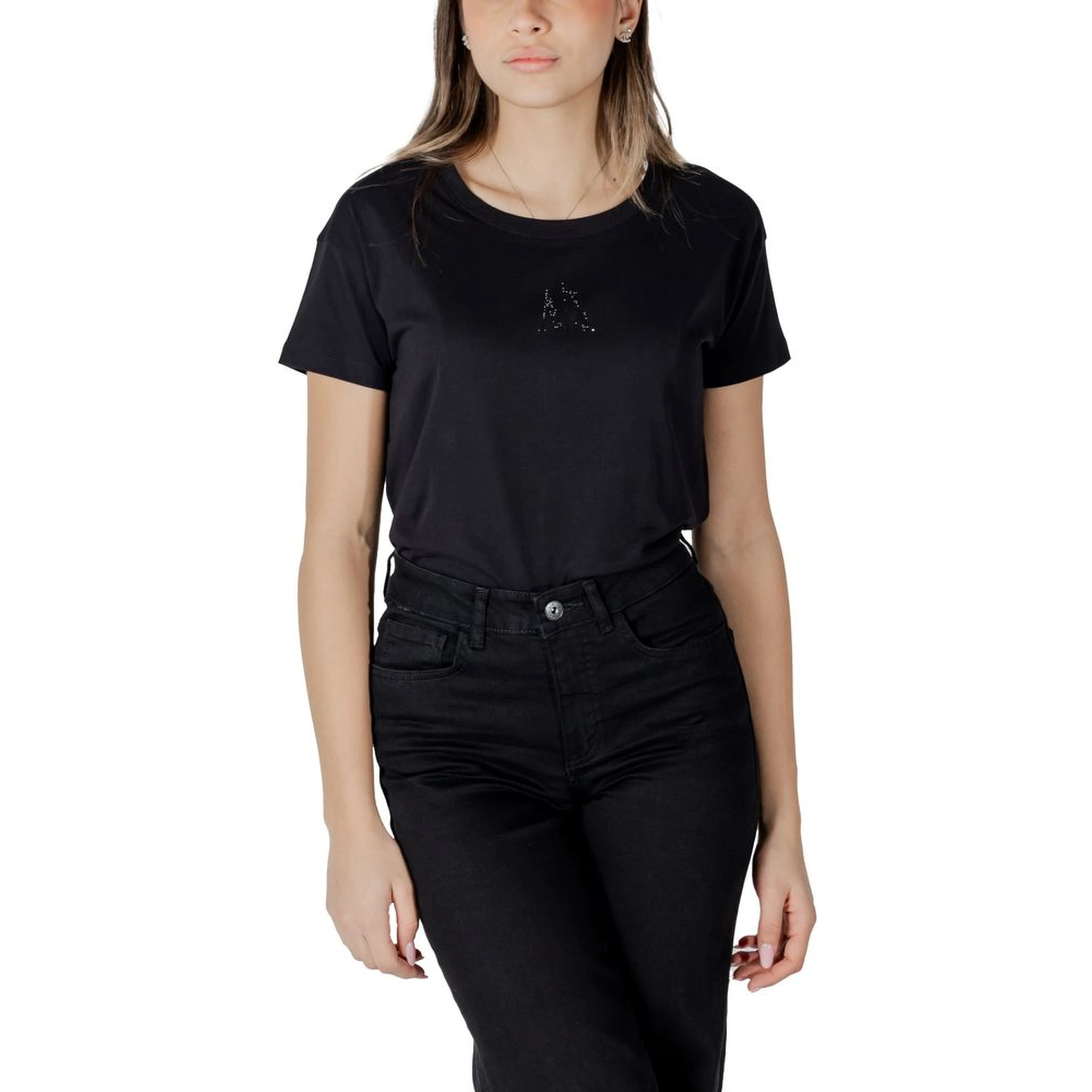 Black Cotton T-Shirt