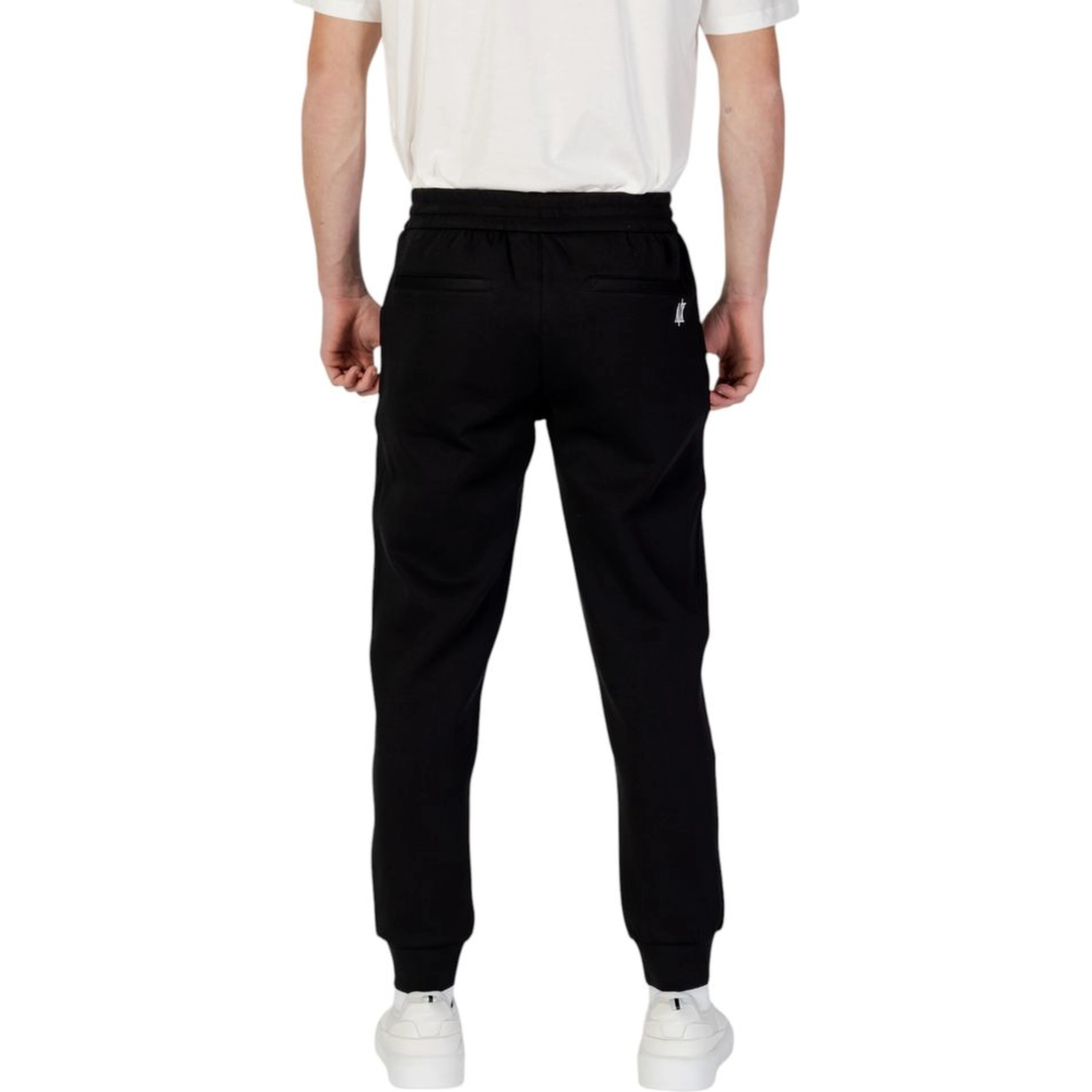 Black Cotton Joggers (Workout Pants)