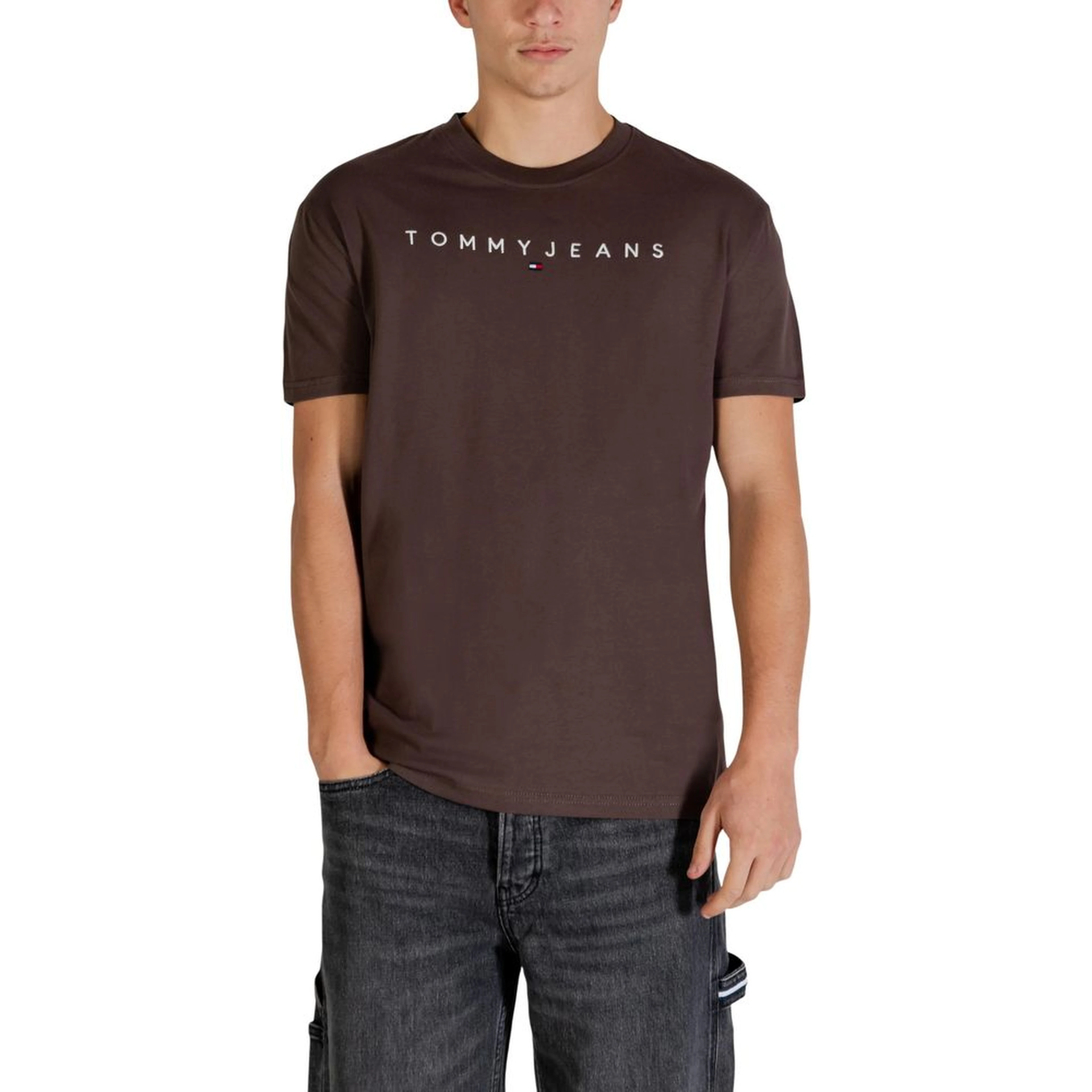 Brown Recycled Cotton T-Shirt