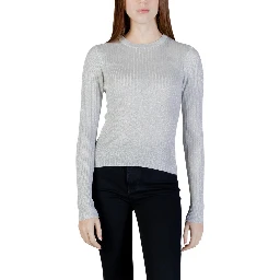 Silver Viscose Sweatshirt