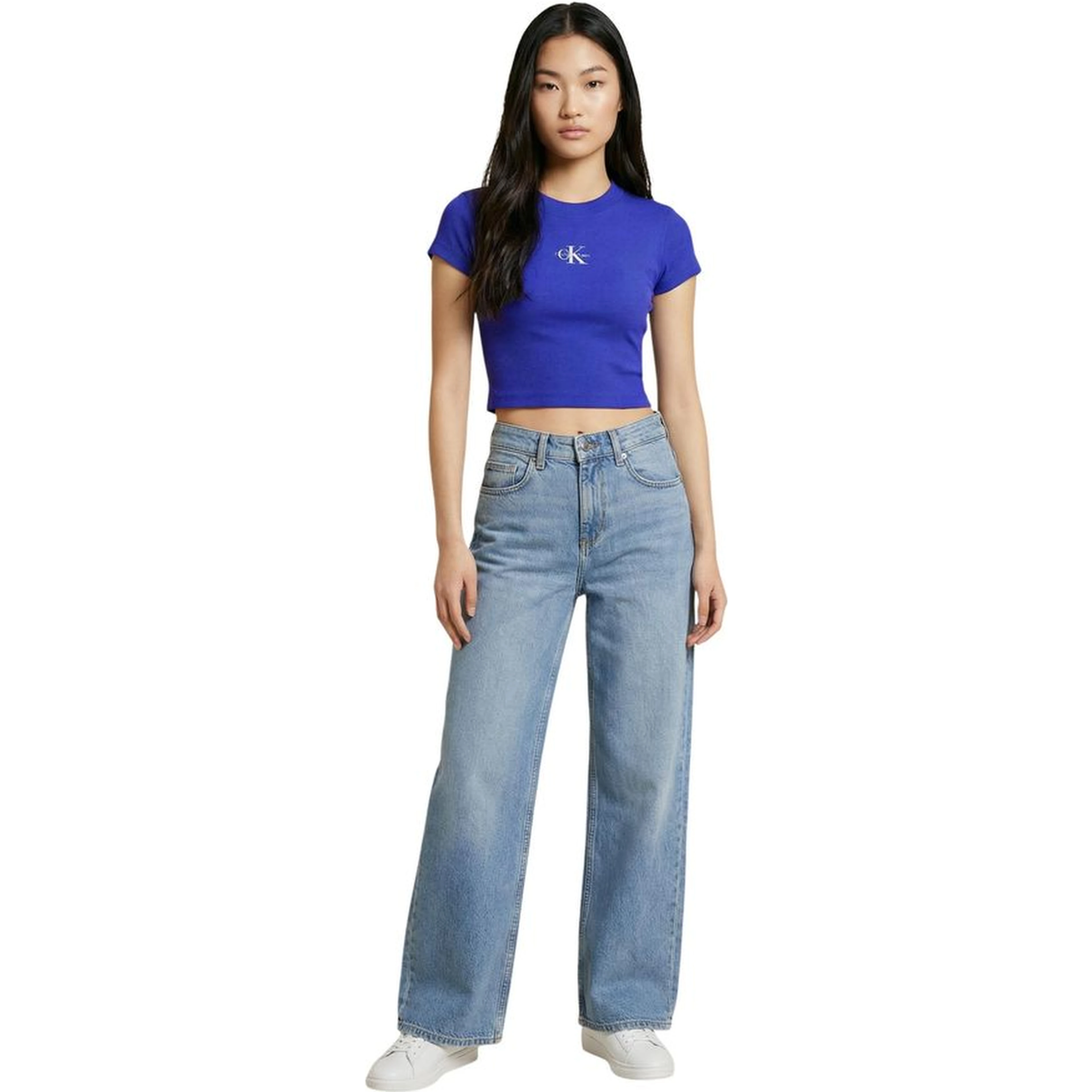 Blue Cotton T-Shirt