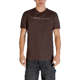 Brown Recycled Cotton T-Shirt