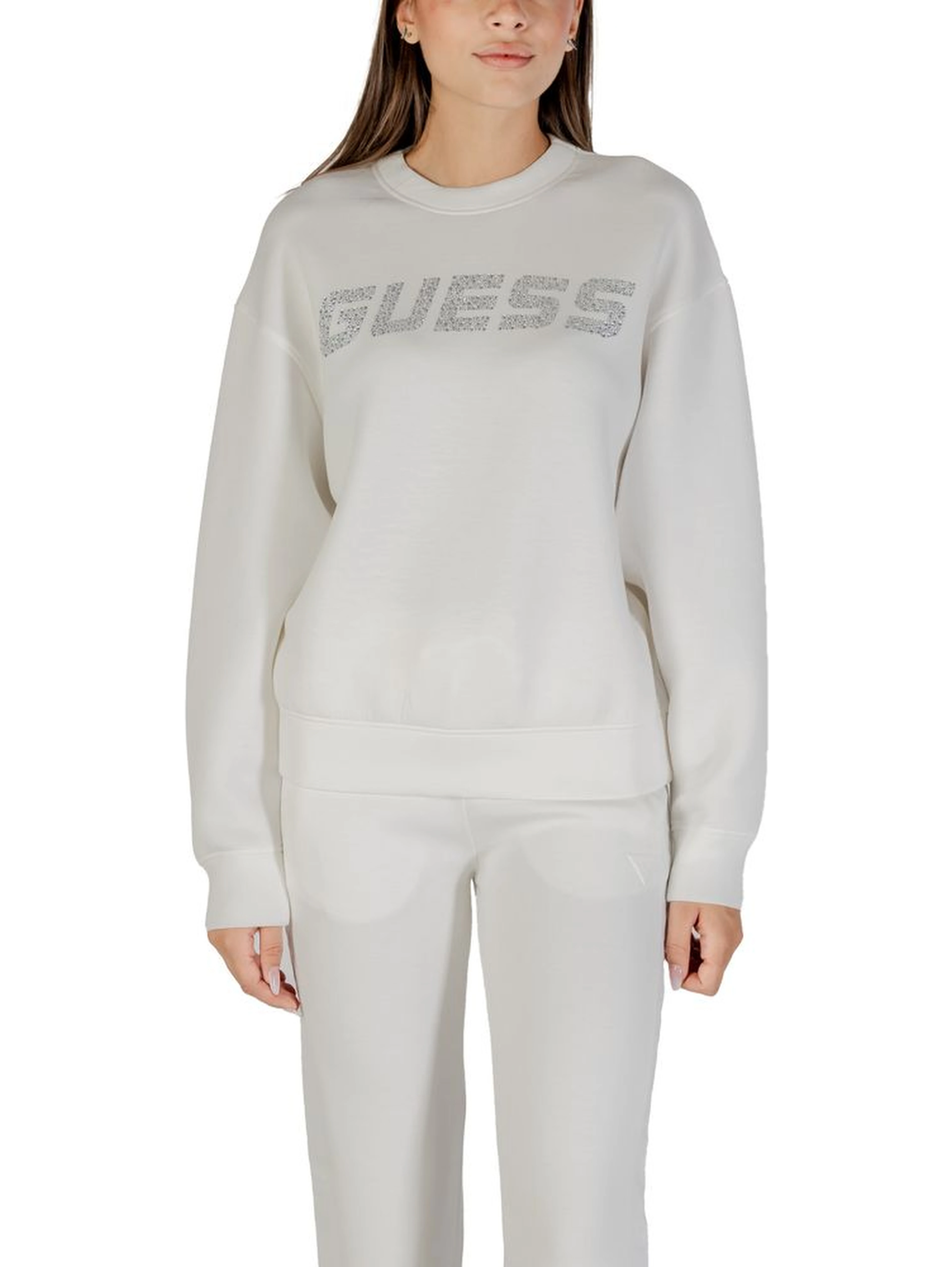 Cream Viscose Sweatshirt