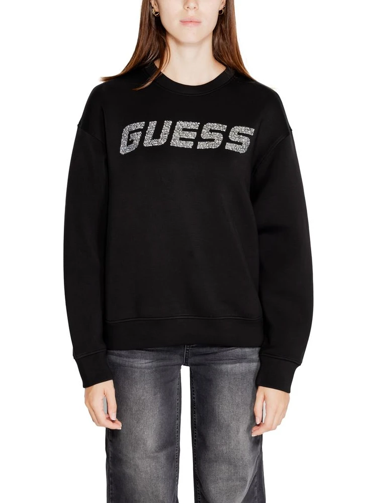 Black Viscose Sweatshirt