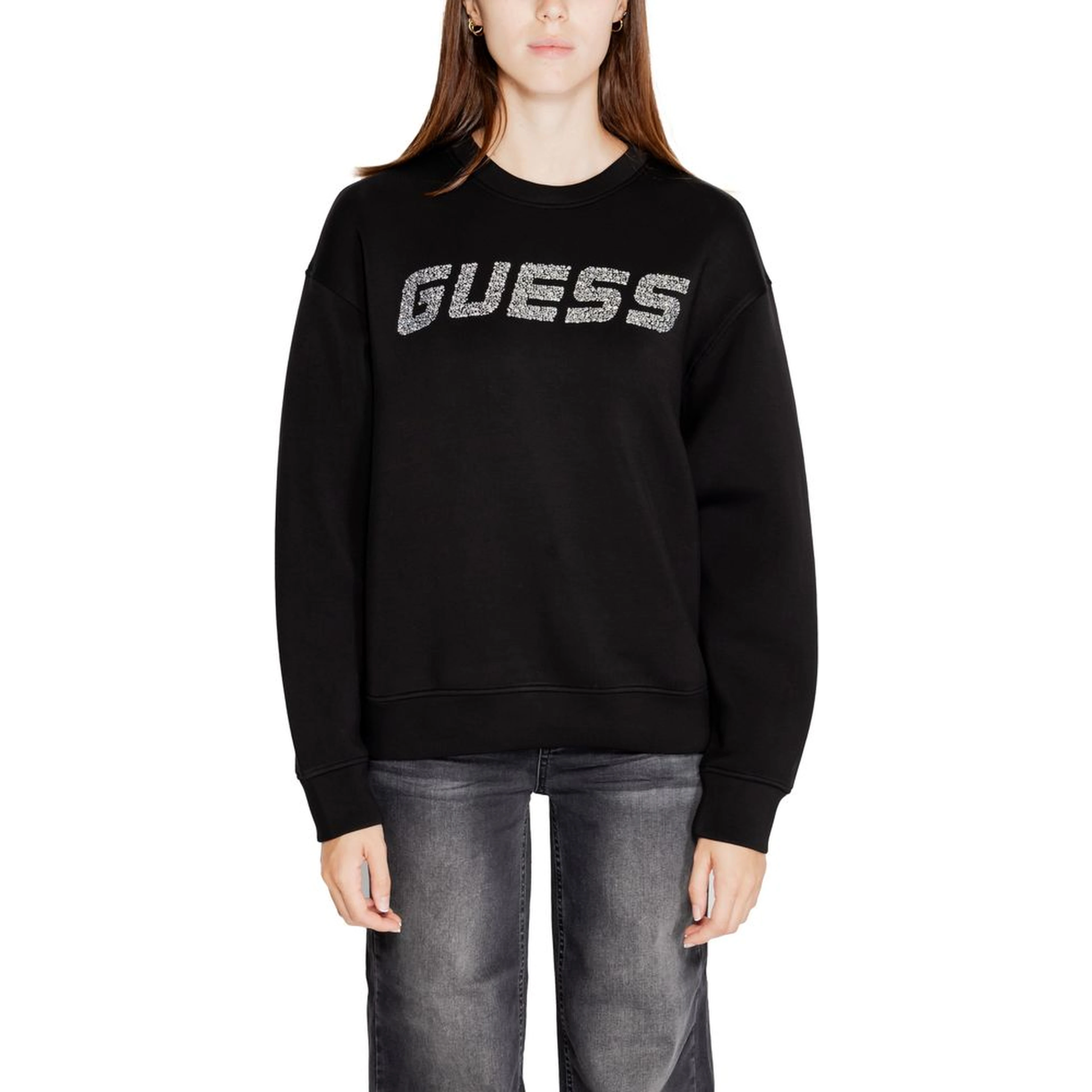 Black Viscose Sweatshirt