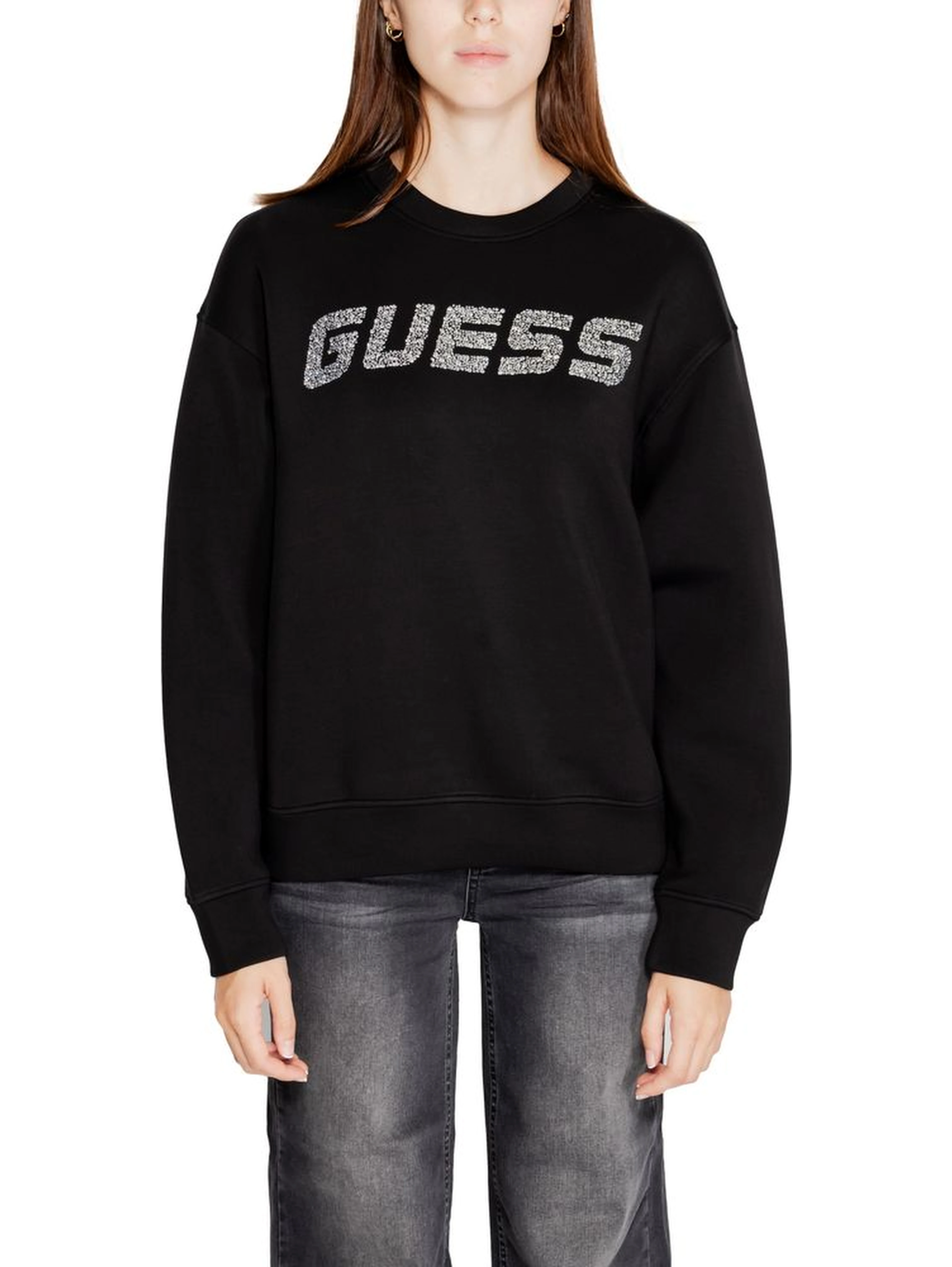 Black Viscose Sweatshirt