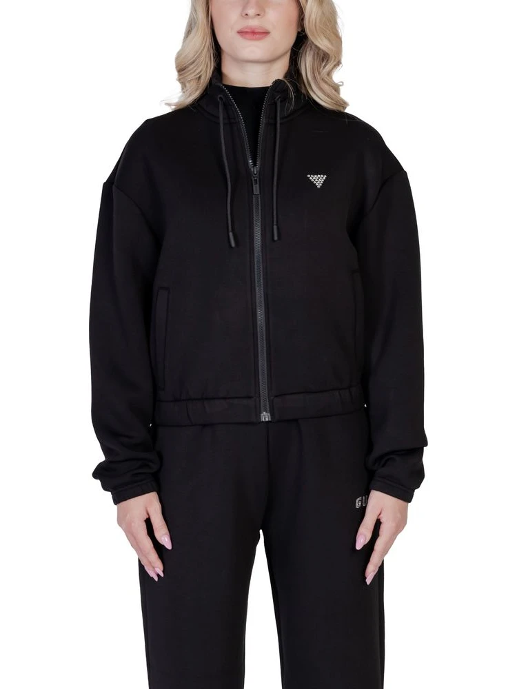 Black Viscose Sweatshirt