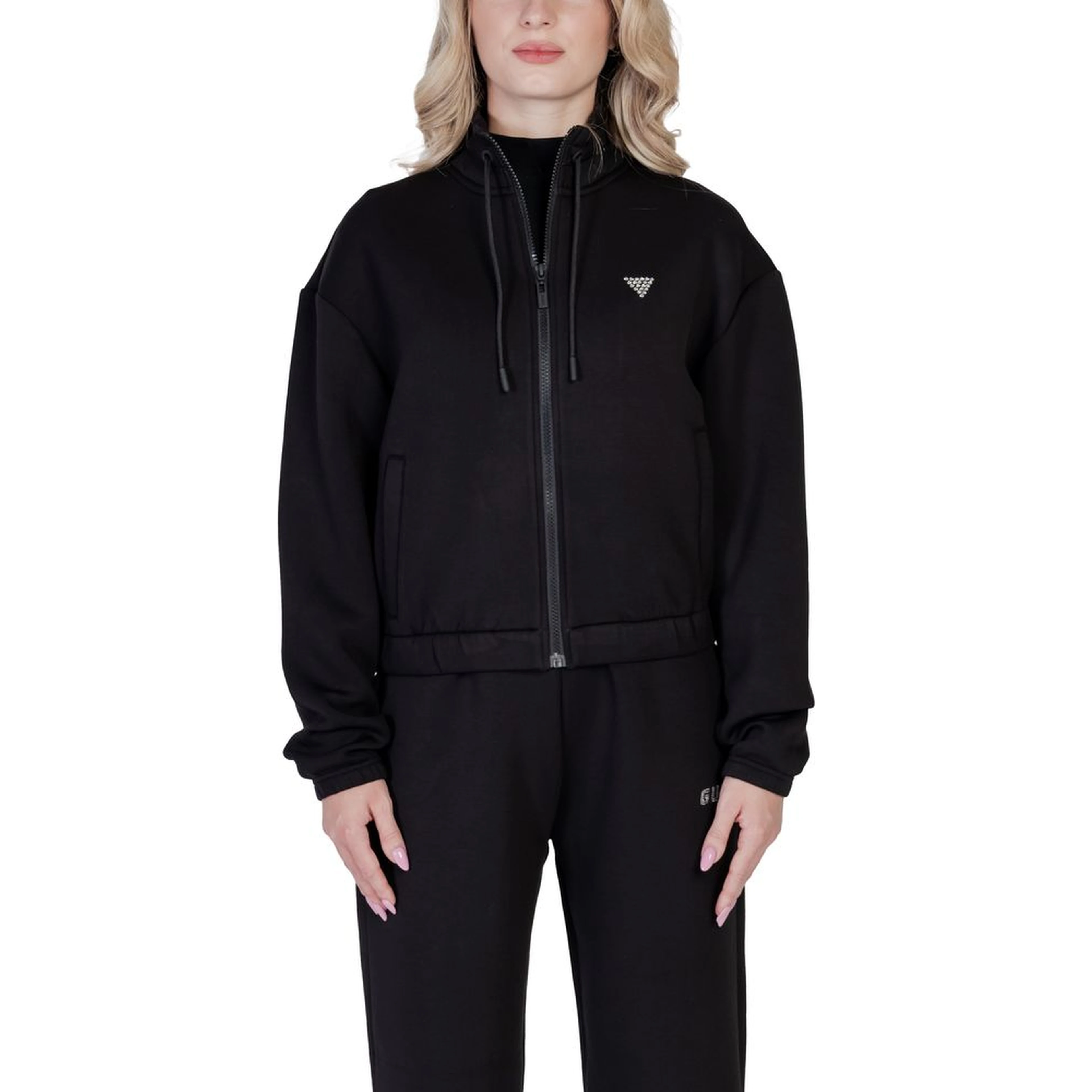 Black Viscose Sweatshirt