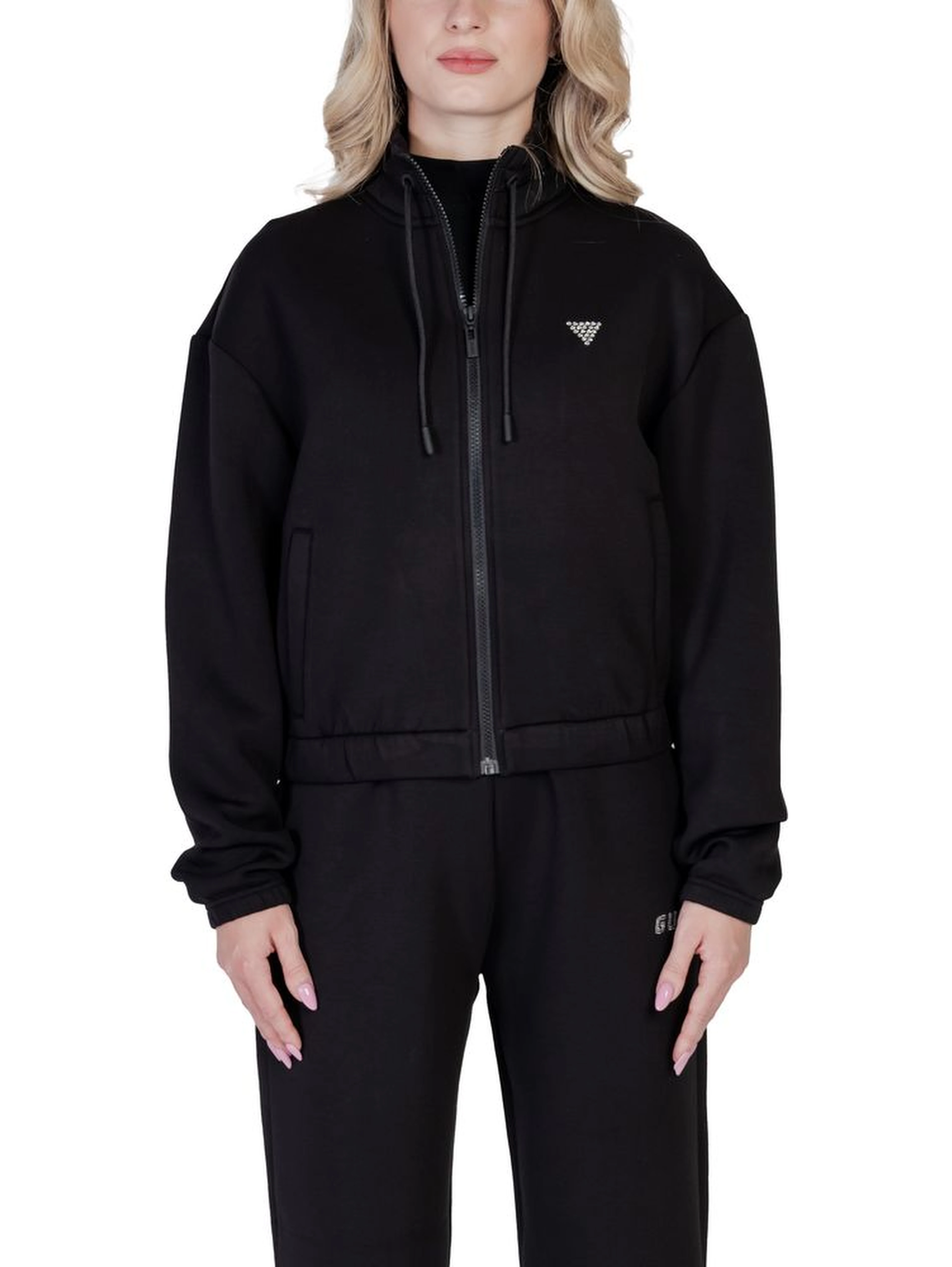 Black Viscose Sweatshirt