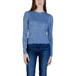 Blue Viscose Sweatshirt