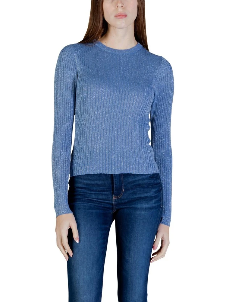 Blue Viscose Sweatshirt