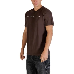 Brown Recycled Cotton T-Shirt