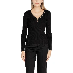 Black Viscose Sweatshirt