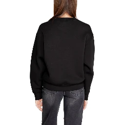 Black Viscose Sweatshirt