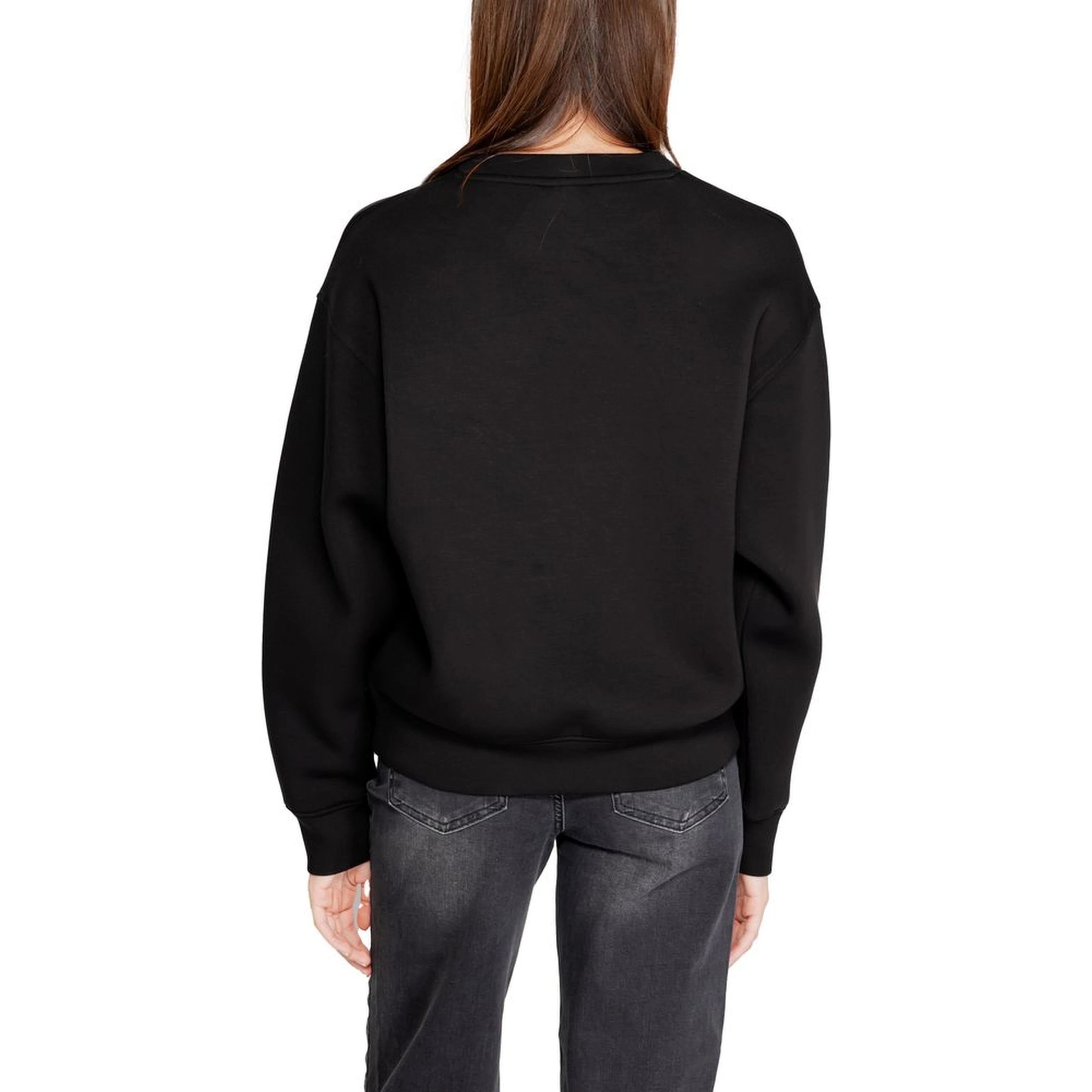 Black Viscose Sweatshirt