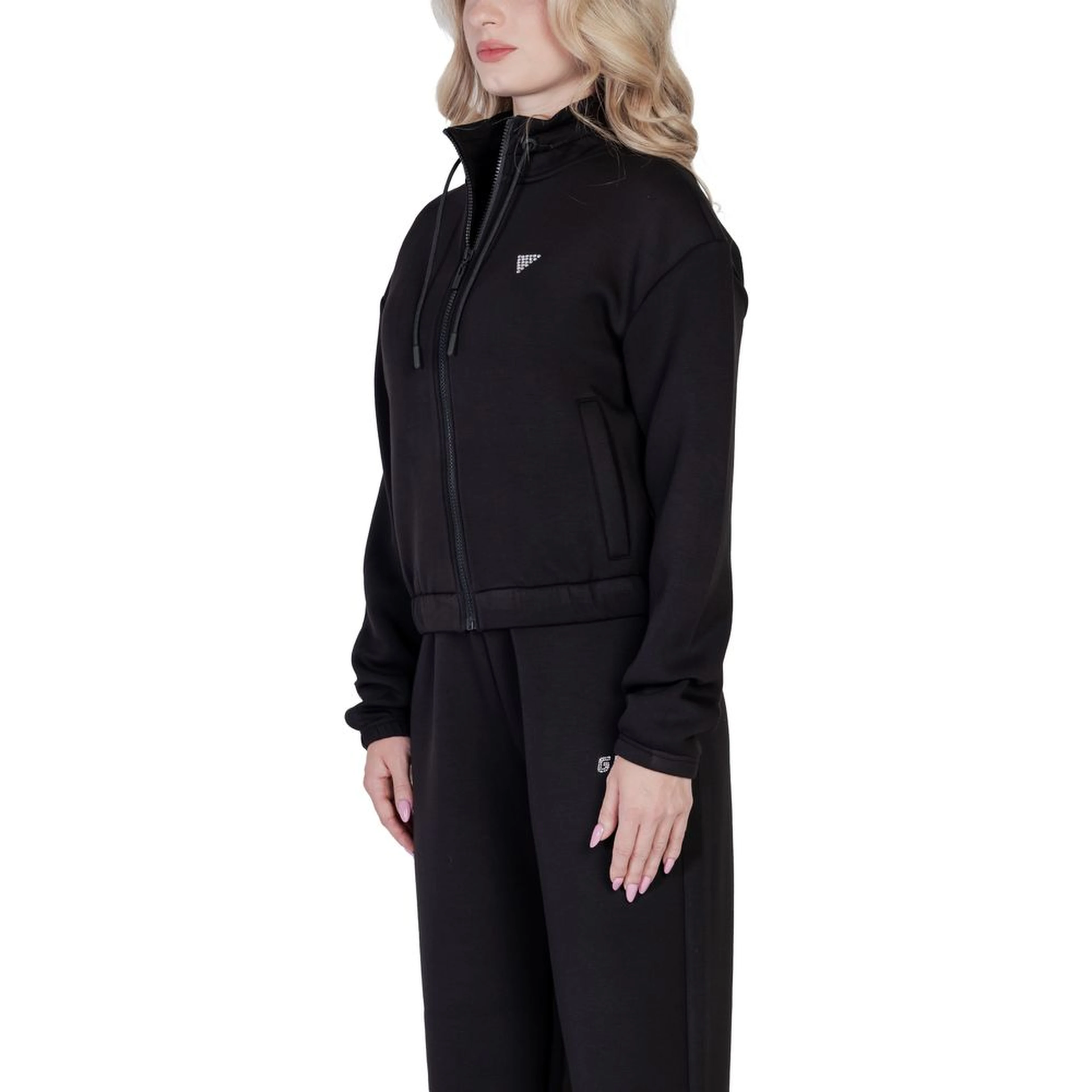 Black Viscose Sweatshirt