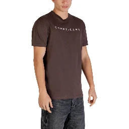 Brown Recycled Cotton T-Shirt