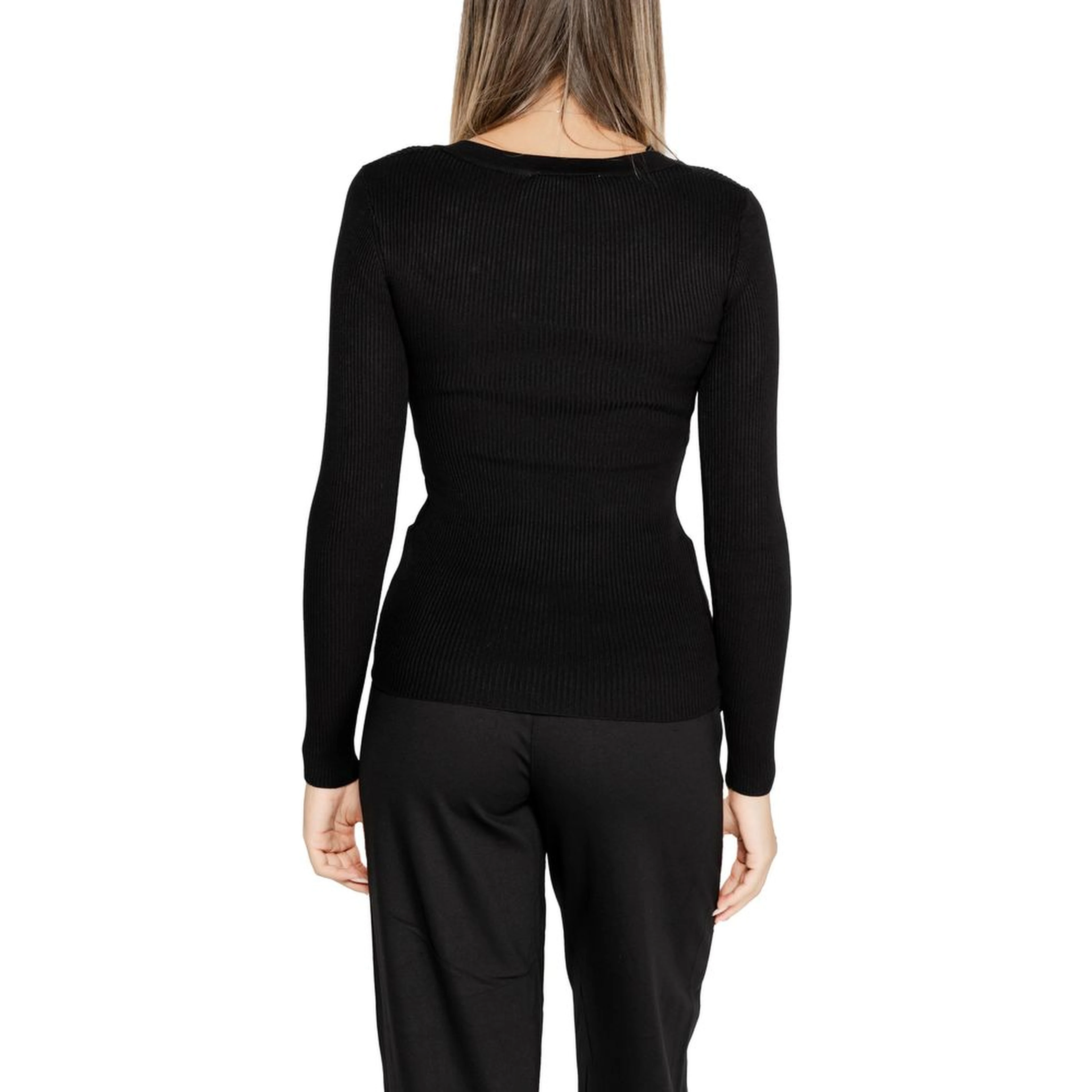 Black Viscose Sweatshirt