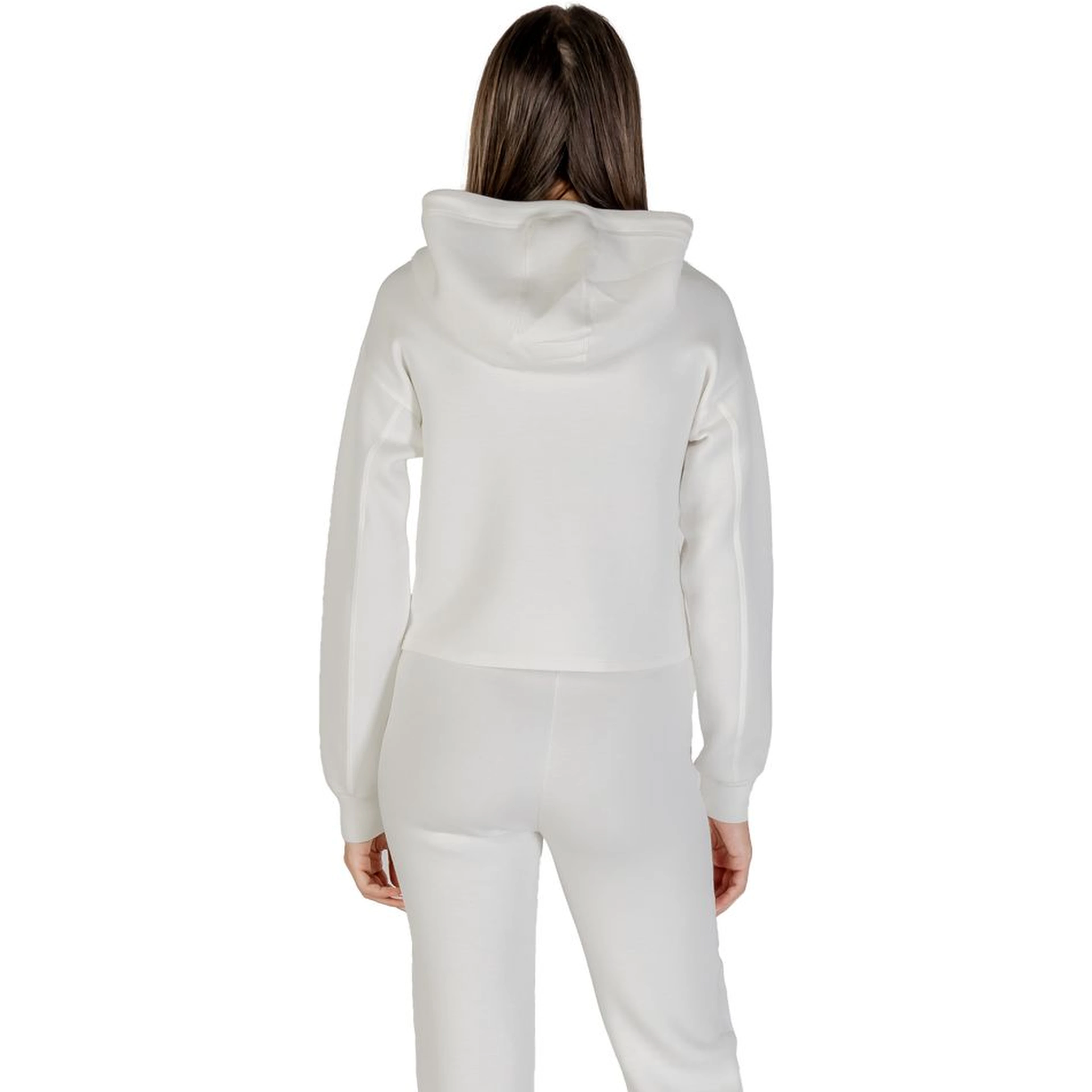 Cream Viscose Hoodie