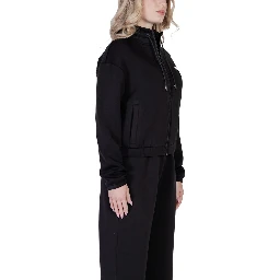 Black Viscose Sweatshirt