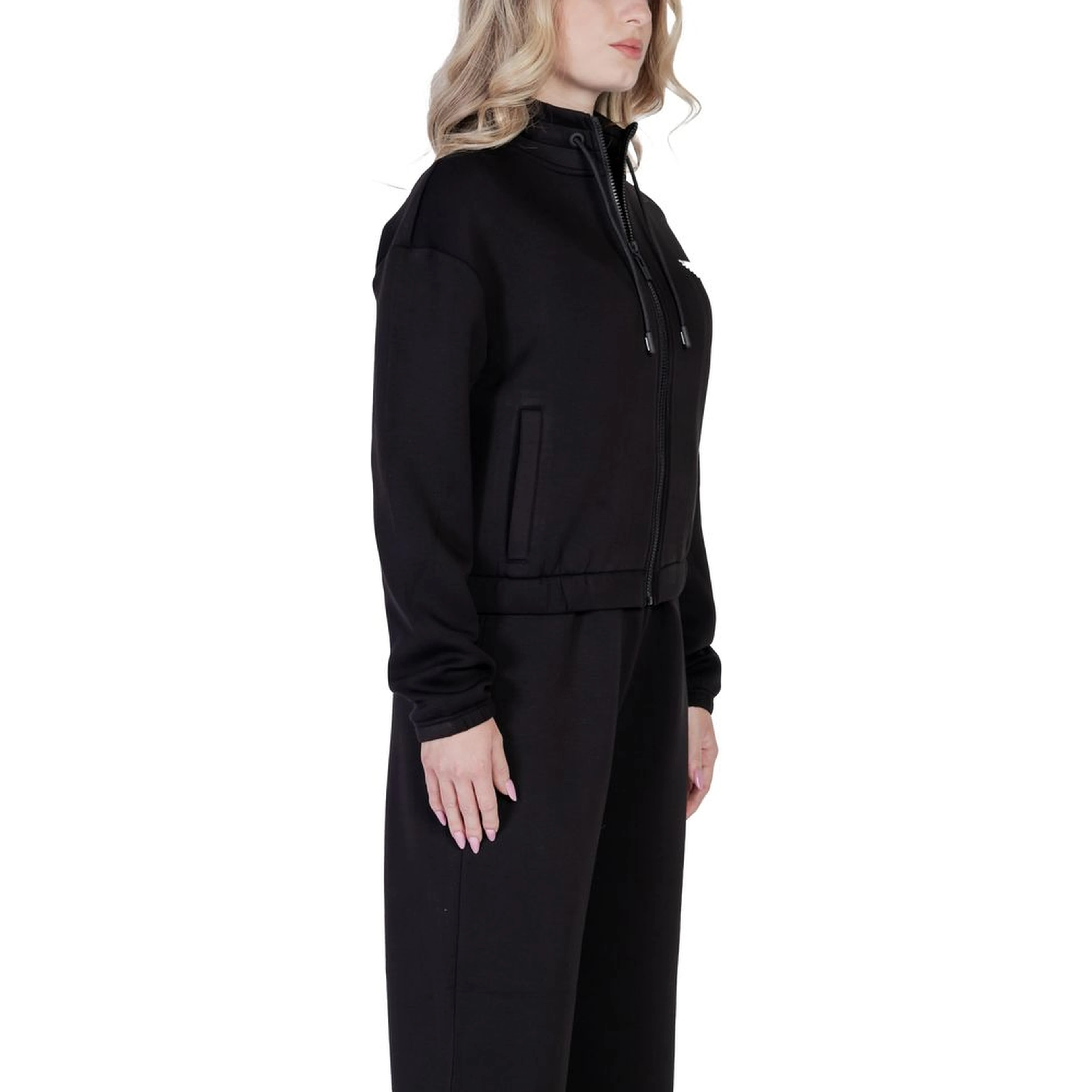 Black Viscose Sweatshirt