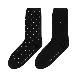 Black And White Cotton Socks