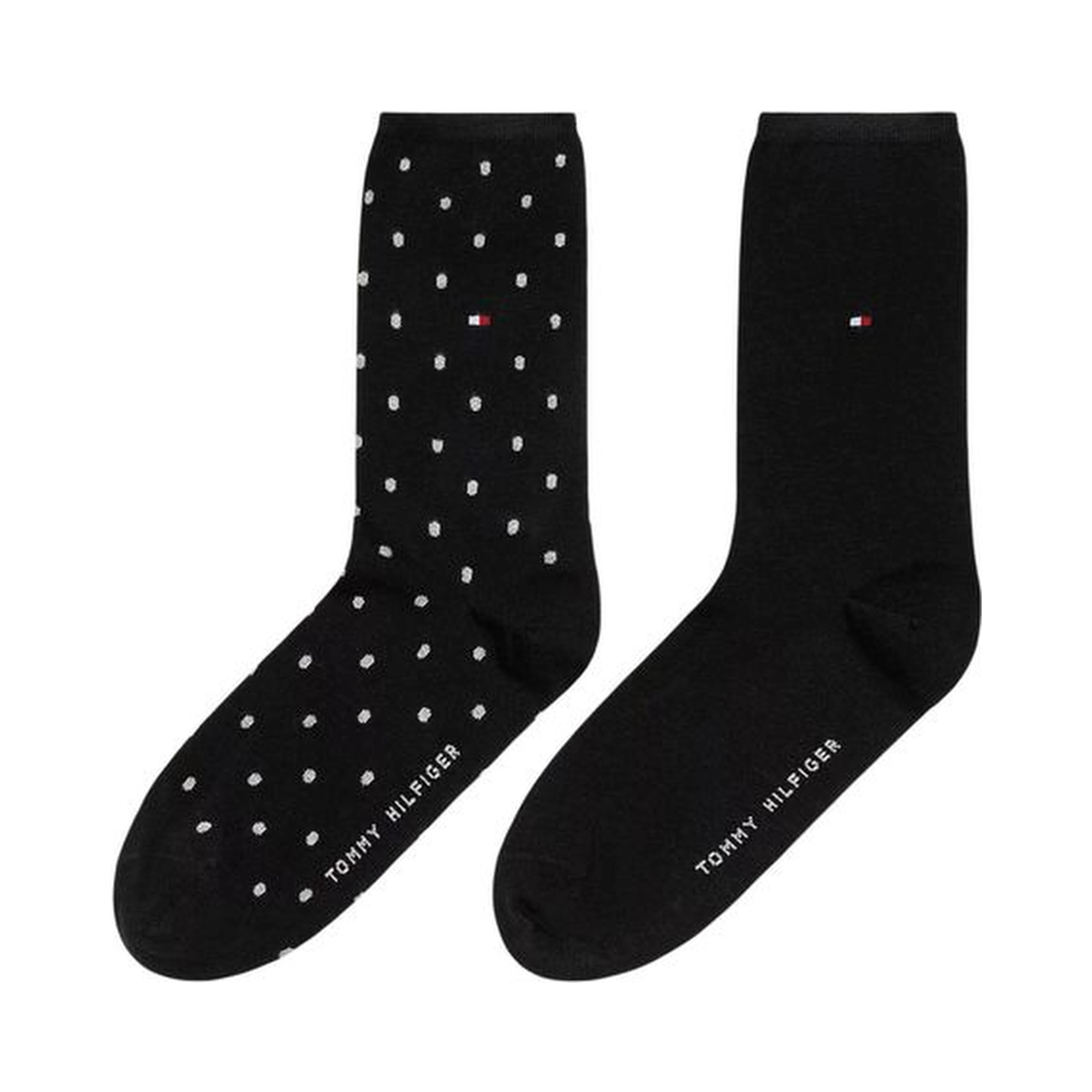 Black And White Cotton Socks