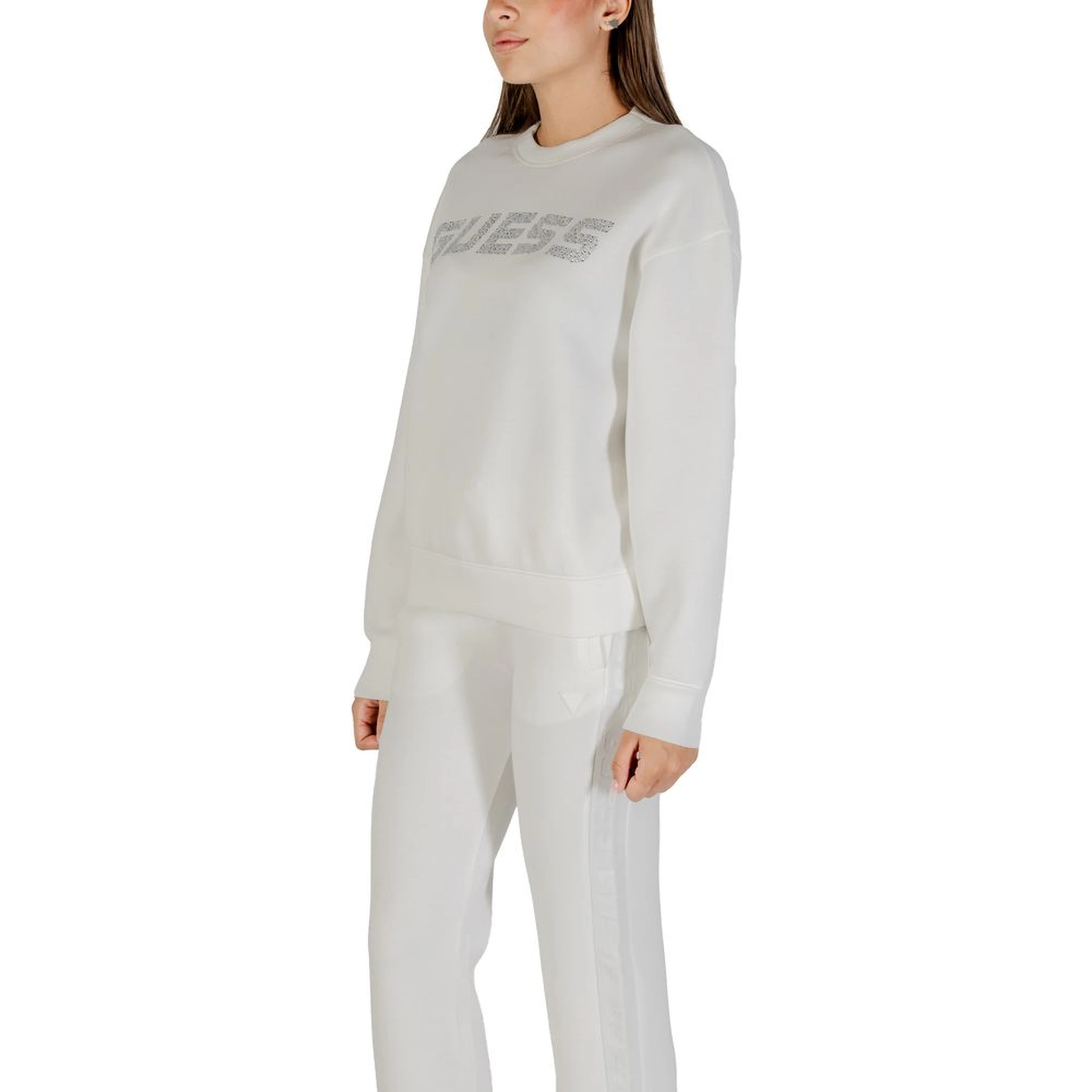 Cream Viscose Sweatshirt